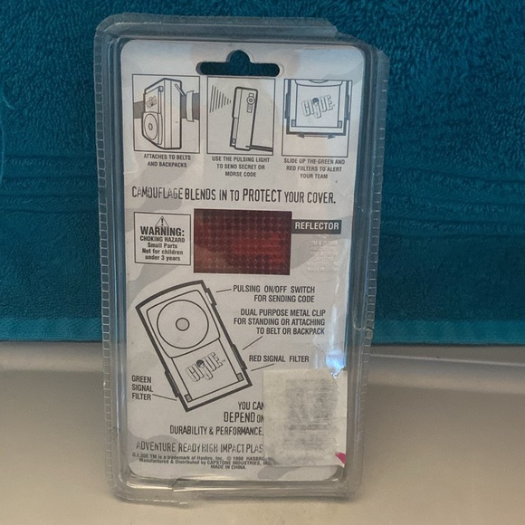 GI Joe Signal Light Vintage 1998 Hasbro Camouflage/ Green- Send Secret Codes - Picture 2 of 5